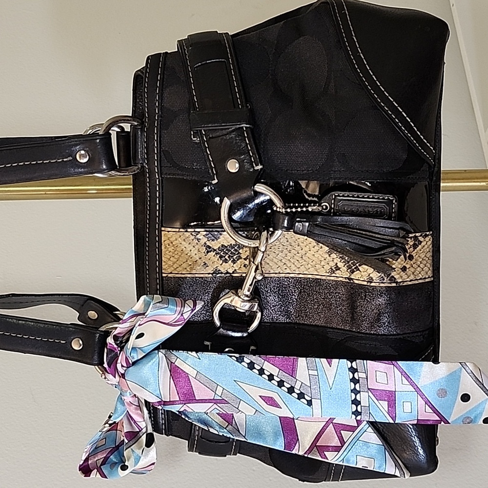 Coach Y2K Elegant  Hamptons Hobo Mobwife  Shoulder Bag - Picture 3 of 16